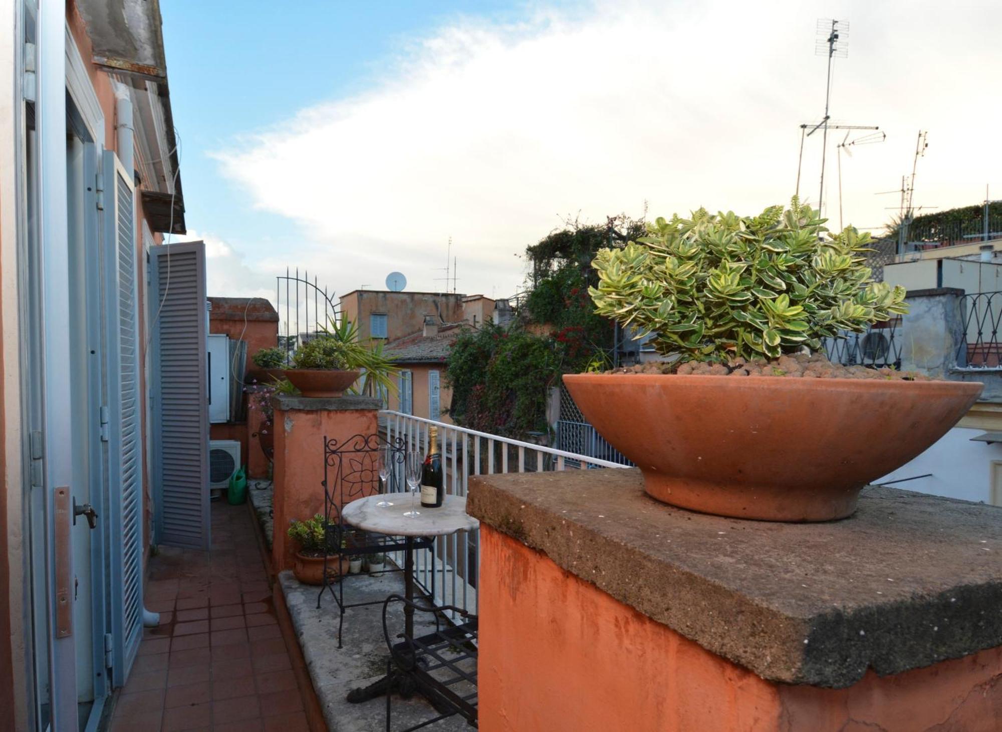 Spanish Steps Corner Roma Quarto foto